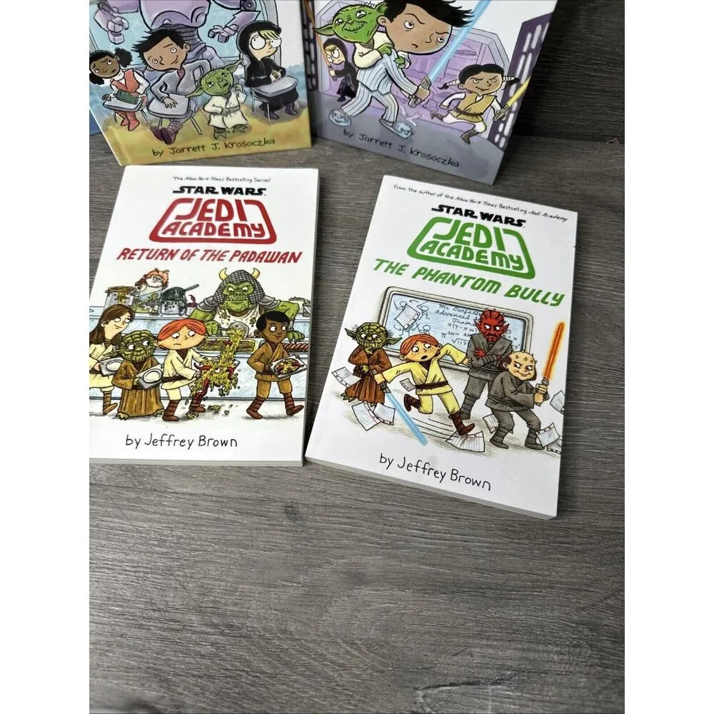 Star Wars Jedi Academy Book Lot of 6 AR Accelerated Reader Scholastic Books